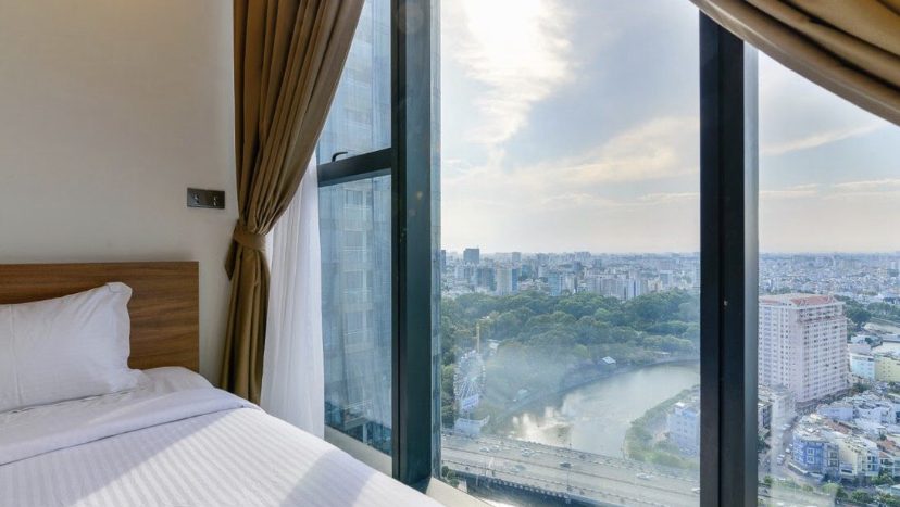 Vinhomes apartment for rent – Basic furniture with nice view
