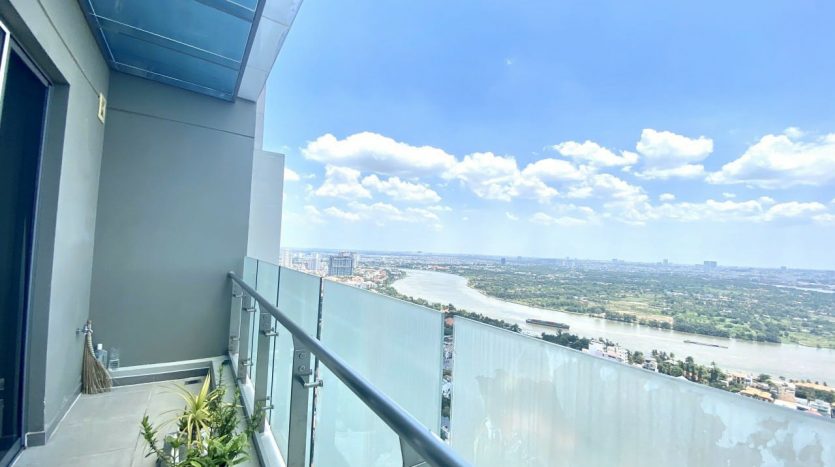 Large balcony