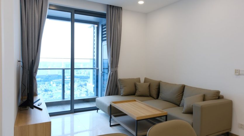 Sunwah Pearl apartment for rent in Binh Thanh - High floor