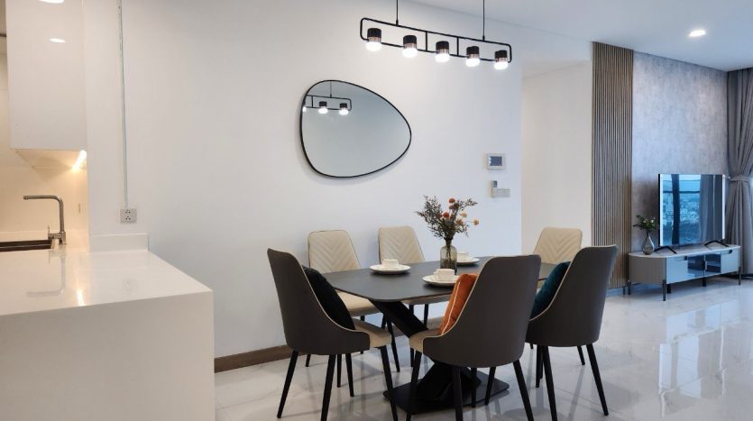Sqm 125m2 with fully furnished