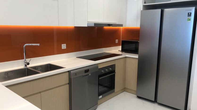 Modern kitchen area